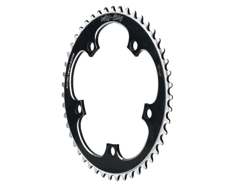 All-City 1/8" Messenger Chainring (Black) (Single Speed) (130mm BCD) (Single) (39T)